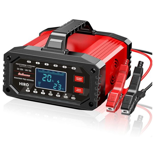 PROSTOWNIK CYFROWY 12V 20A / 24V 10A - HIRO